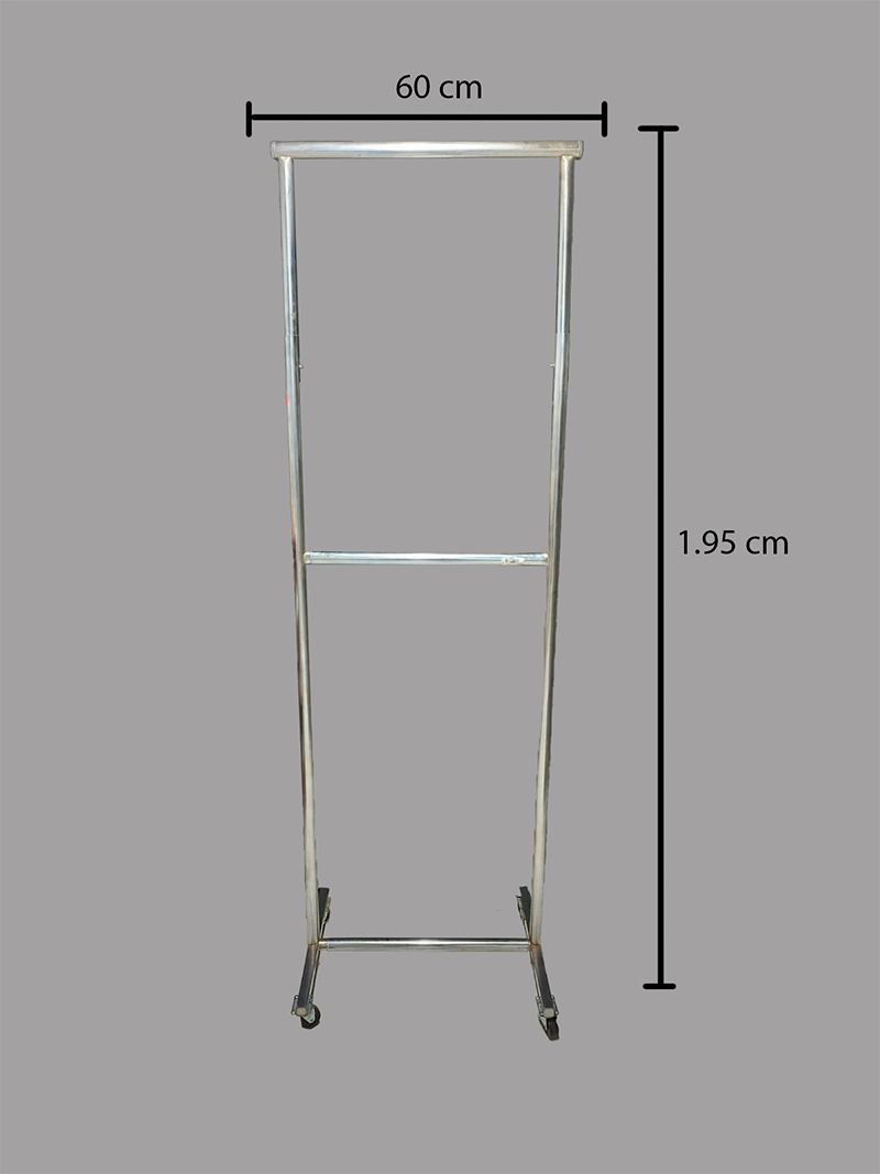Exhibidor de Ropa 2 Niveles con Regulador - Imagen 2