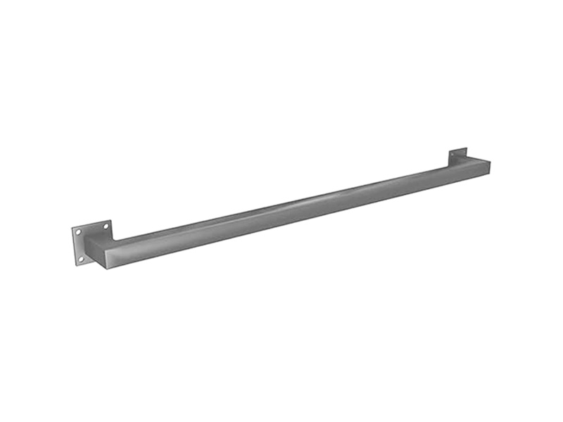 Caballete Cromado Sin Salida Para Pared