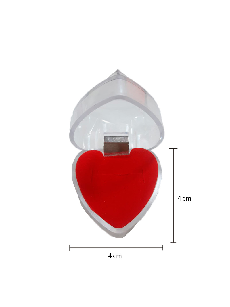 Exhibidor Corazón Para Anillo - Imagen 2