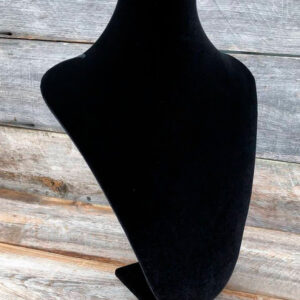 Exhibidor de Collar Pechera de Gamuza Grande
