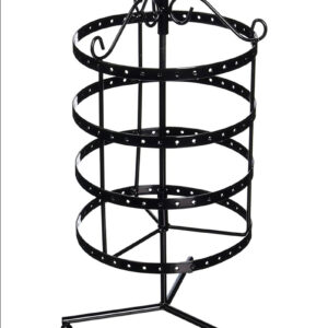 Exhibidor Arete Metal Circular