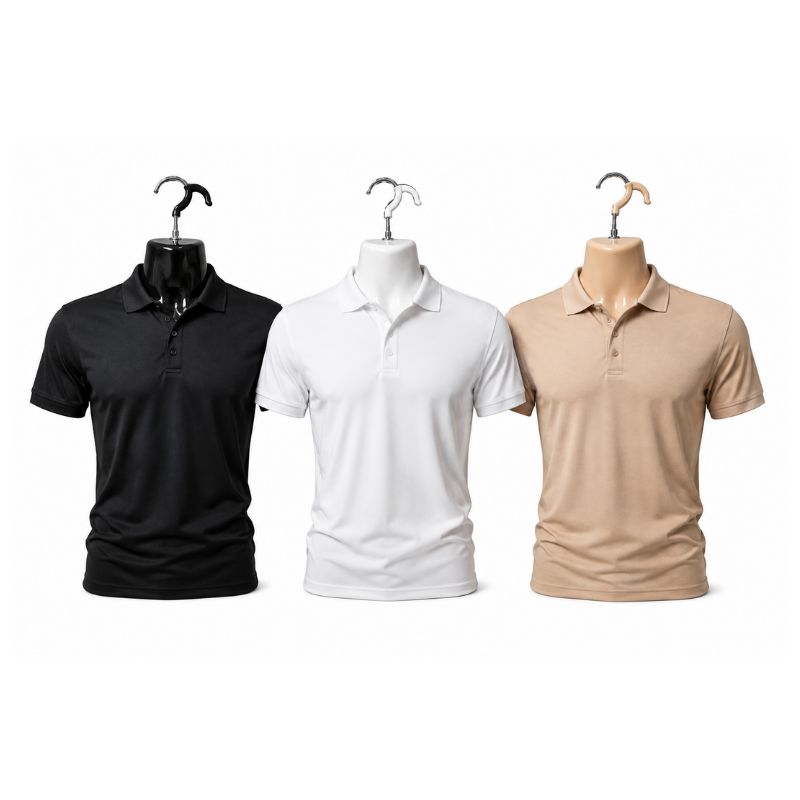 Maniquí Pechera Medio Cuerpo de Hombre (Plástico) - Imagen 2