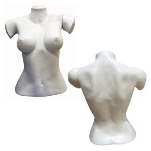Maniquí Medio Cuerpo de Dama para Blusas y Polos