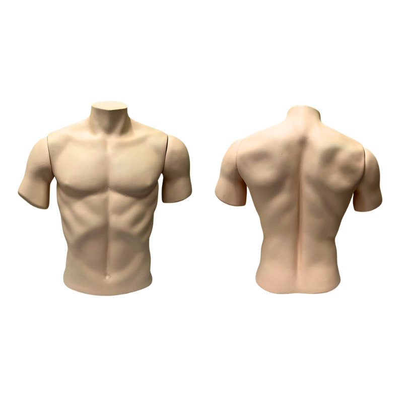 Maniquí Hombre Medio Cuerpo para Polos (Polero)