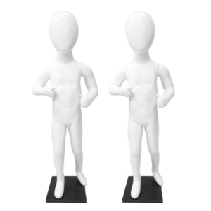 Maniquí Infantil Niño/a sin Rostro  talla 2 (Pose dinámica)
