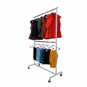 Exhibidor de Ropa 2 Niveles