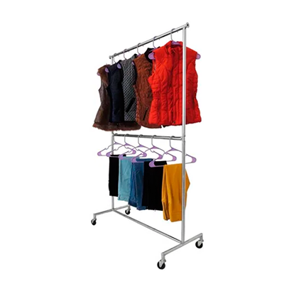 Exhibidor de Ropa 2 Niveles