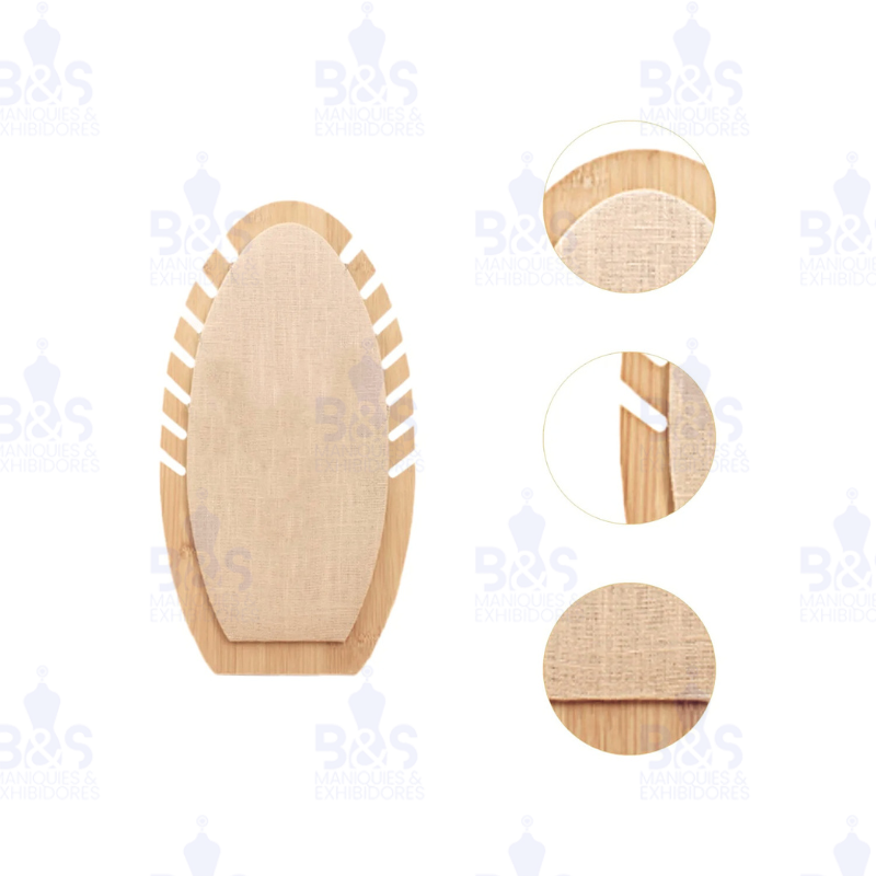 Exhibidor de Collar de Madera - Imagen 2