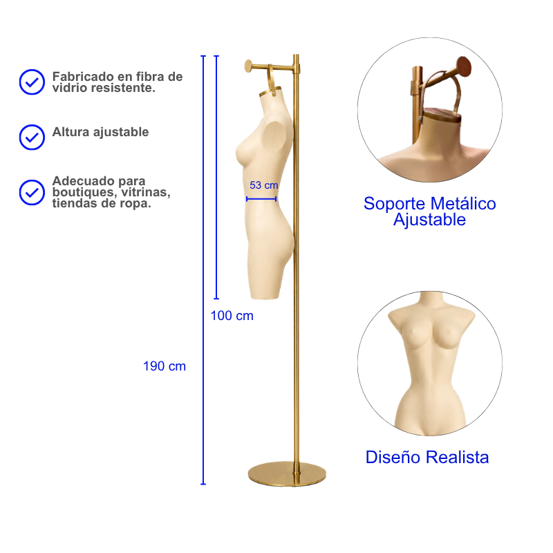 Maniquí Colgante de Dama Buchona - Imagen 3