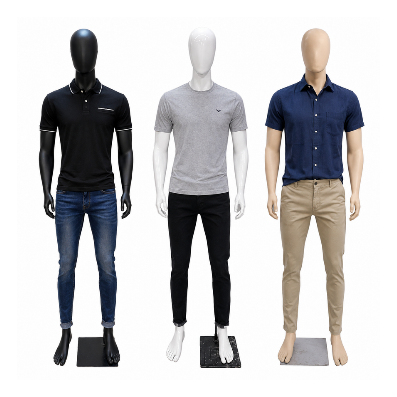 Maniquí Hombre Cuerpo Completo Sin Rostro - Imagen 4